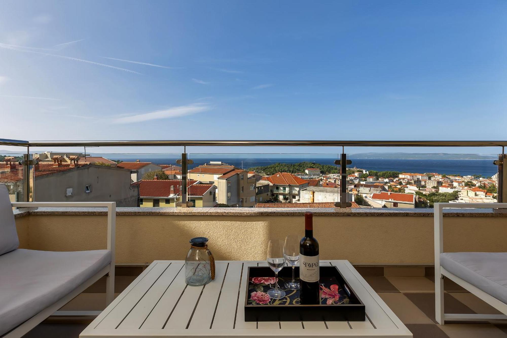 Sea View Apartments Dammi With Free Parking Makarska Exterior foto