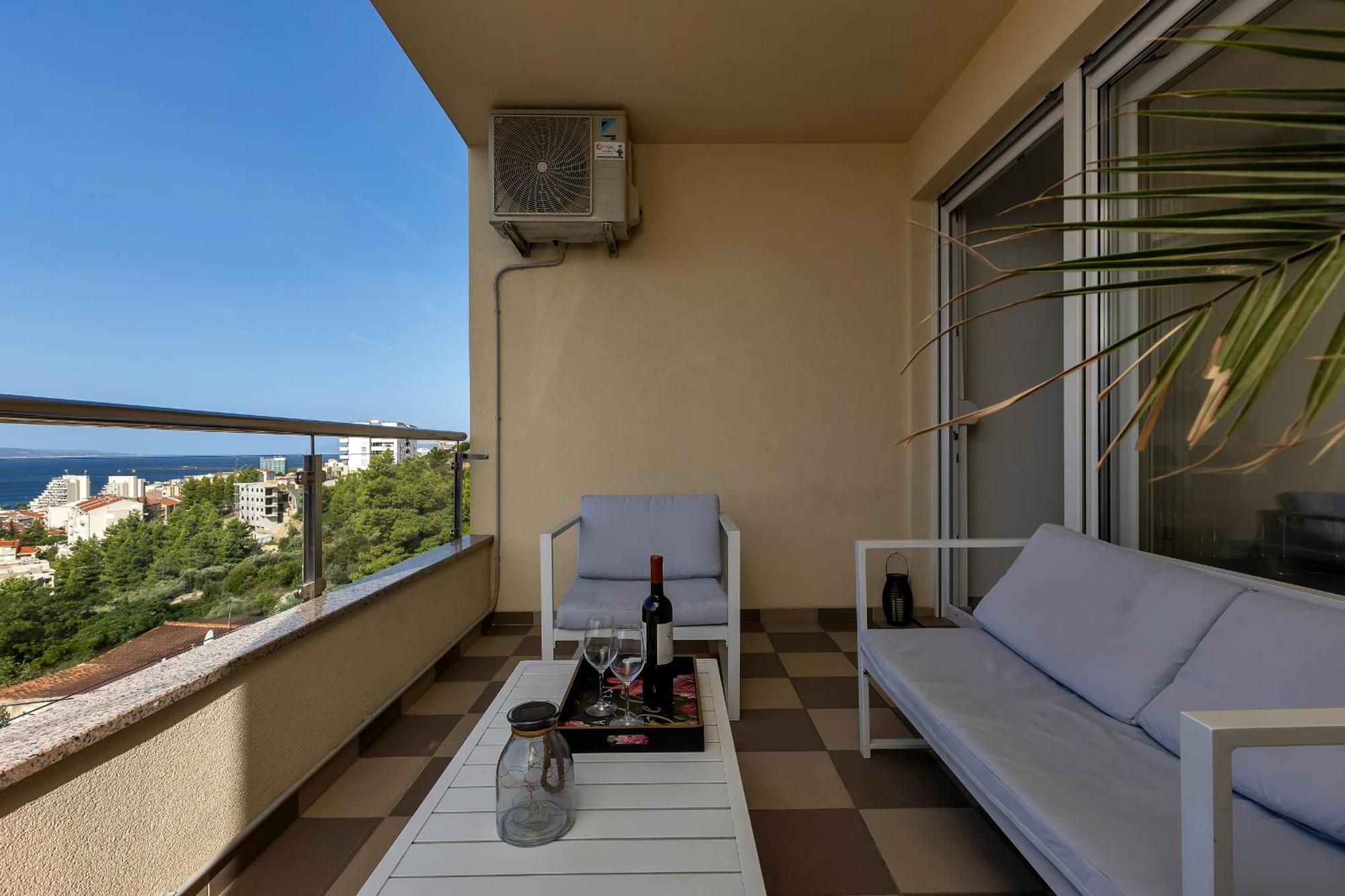 Sea View Apartments Dammi With Free Parking Makarska Exterior foto