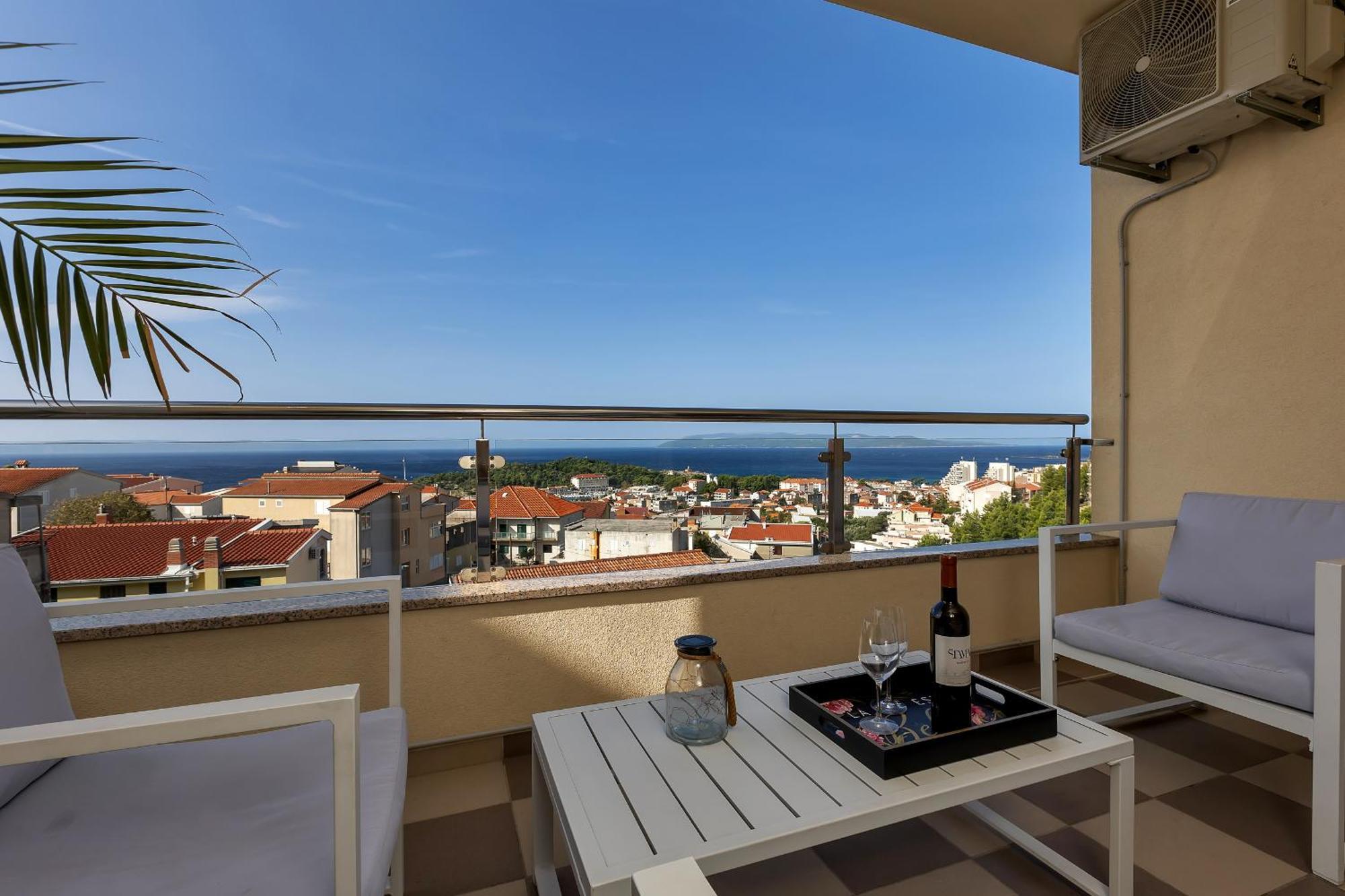 Sea View Apartments Dammi With Free Parking Makarska Exterior foto