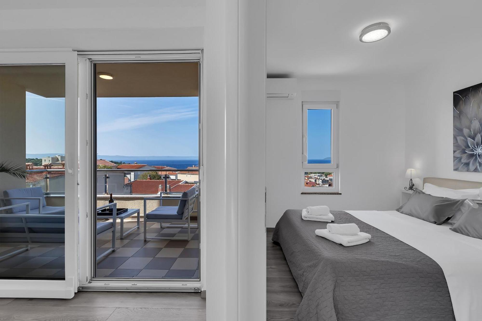 Sea View Apartments Dammi With Free Parking Makarska Exterior foto